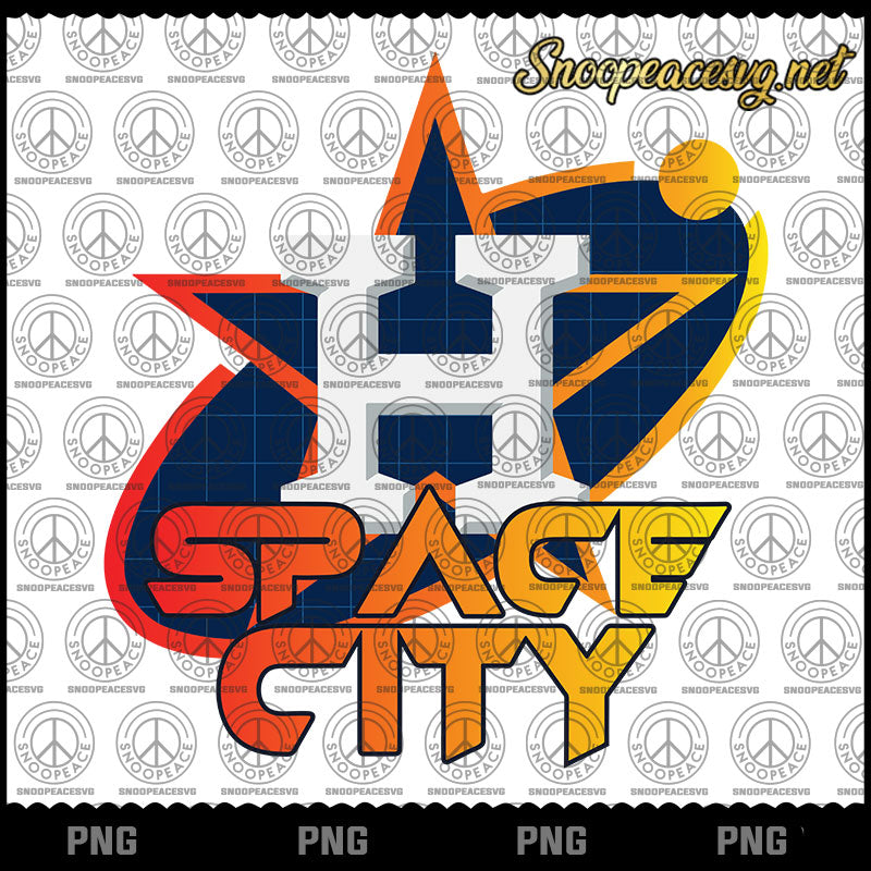 Houston Astros Superstar Baseball Space City PNG, Space City Png